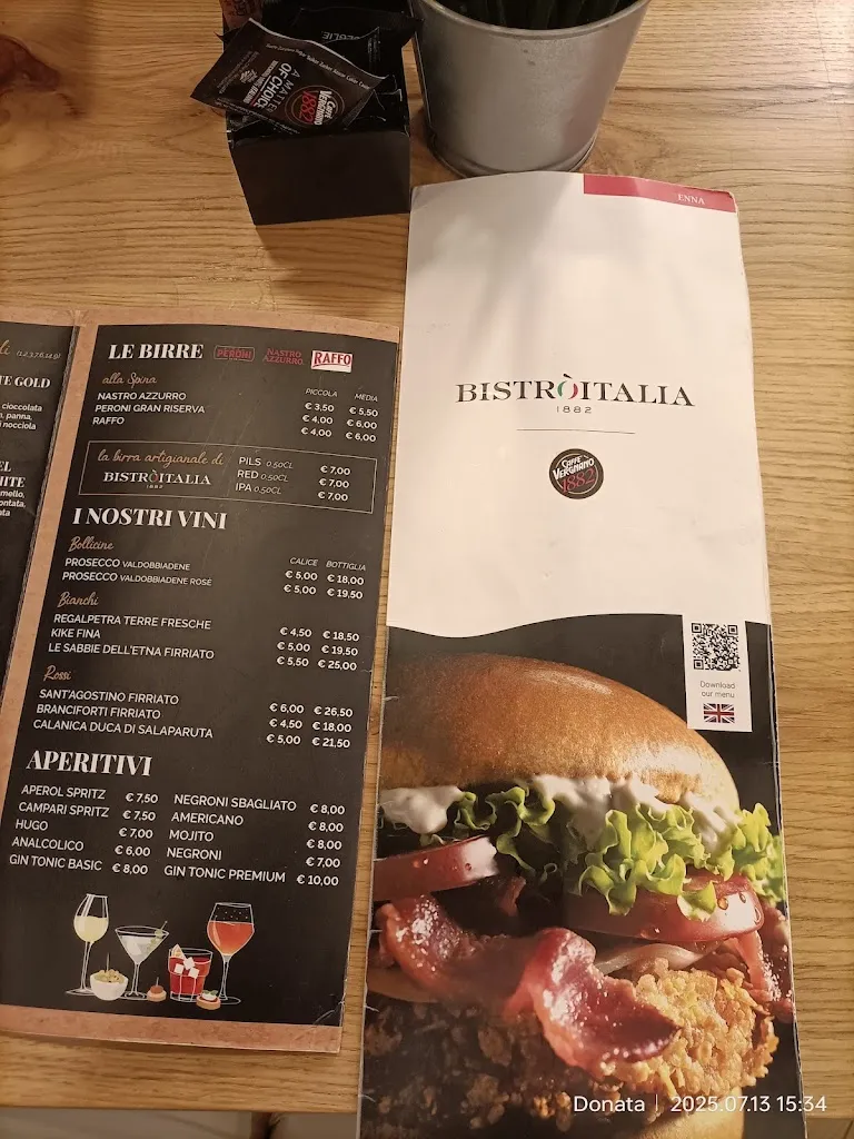 Menu_Bistrò Italia 1882 Sicilia - Caffè Vergnano_Agira_image_3