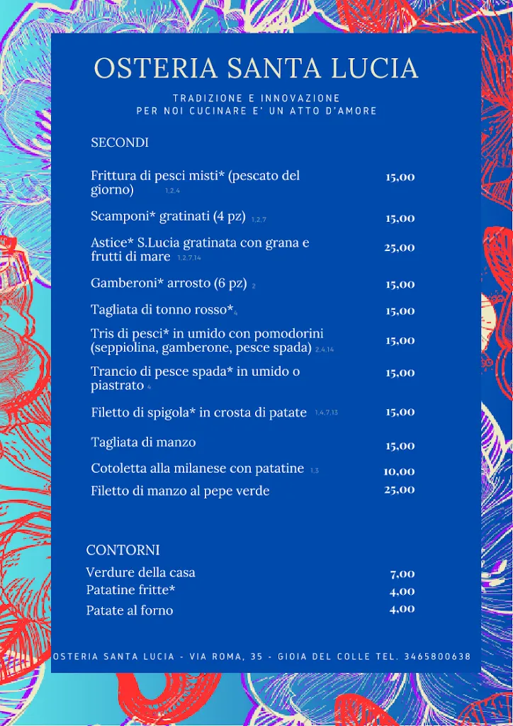 Menu_Osteria Santa Lucia_Gioia del Colle_image_3