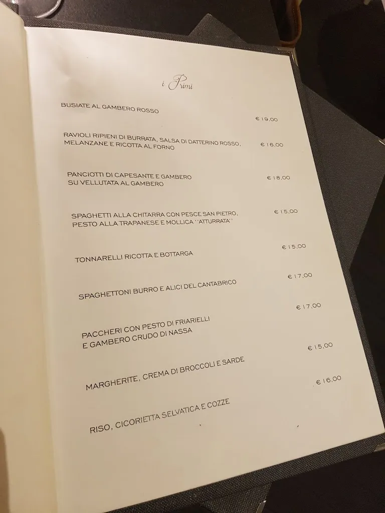 Menu_Ristorante Primafila Di Dionisio Munaco'_Agliandroni-Paternella_image_2