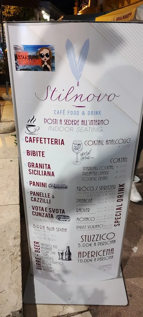 Menu_Stilnovo Cafè Food & Drink a Terrasini_Agliandroni-Paternella_image_3