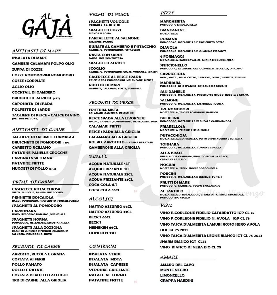 Menu_Ristorante Pizzeria Al Gajà_Agliandroni-Paternella_image_1