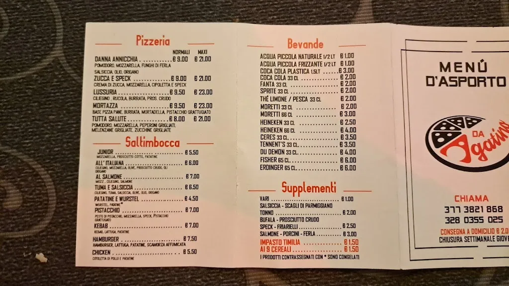 Menu_Ristorante Pizzeria da Agatino_Adrano_image_3