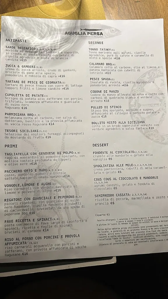 Menu_Aguglia Persa - cucina Siciliana alla brace -_Agrigento_image_1