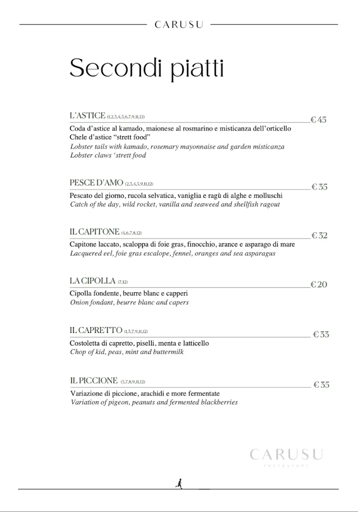 Menu_Carusu Restaurant_Agrigento_image_1