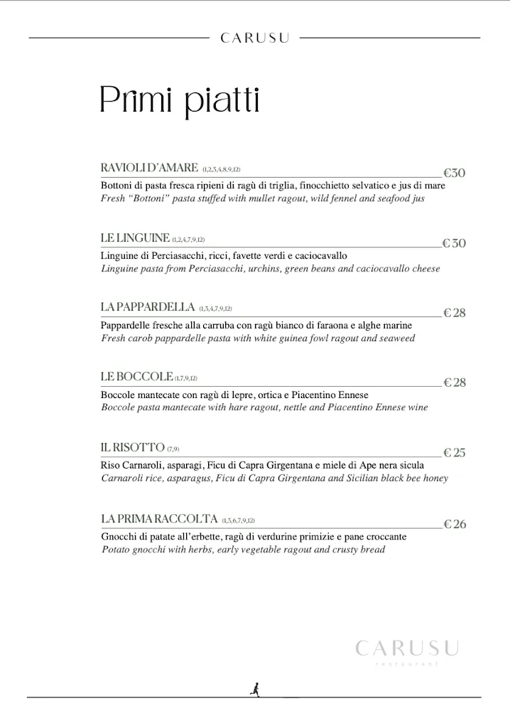 Menu_Carusu Restaurant_Agrigento_image_2