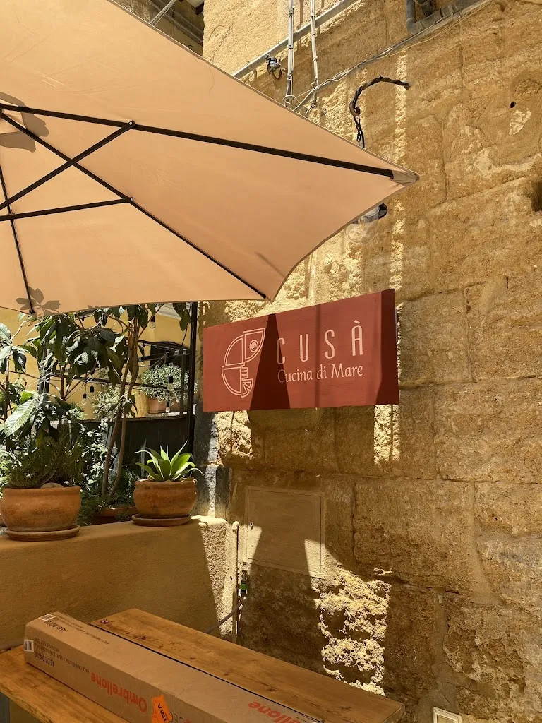 Cusà Cucina di mare restaurant in Agrigento