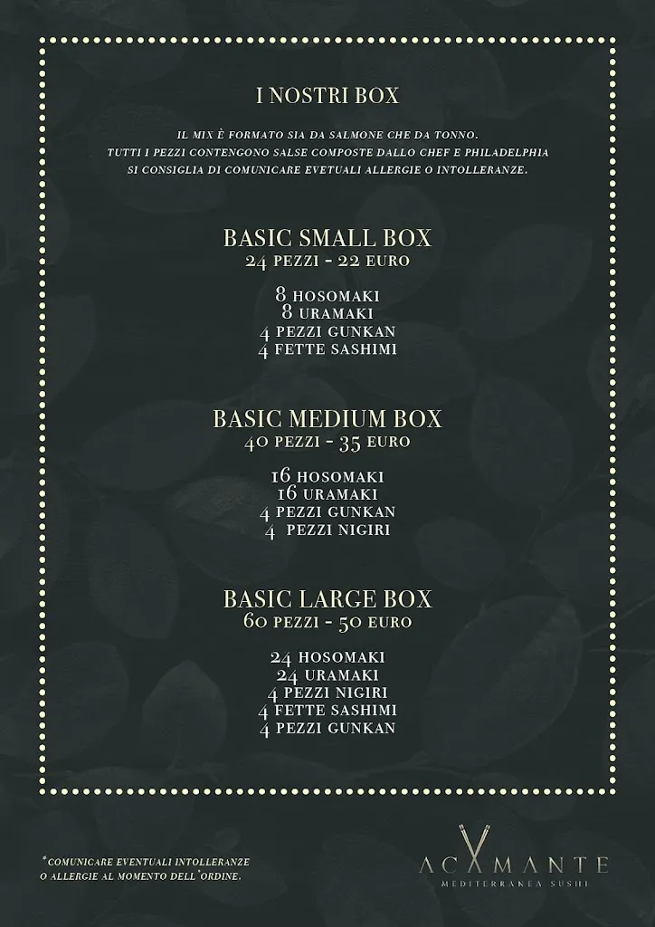 Menu_Acamante restaurant food and drink_Agrigento_image_2