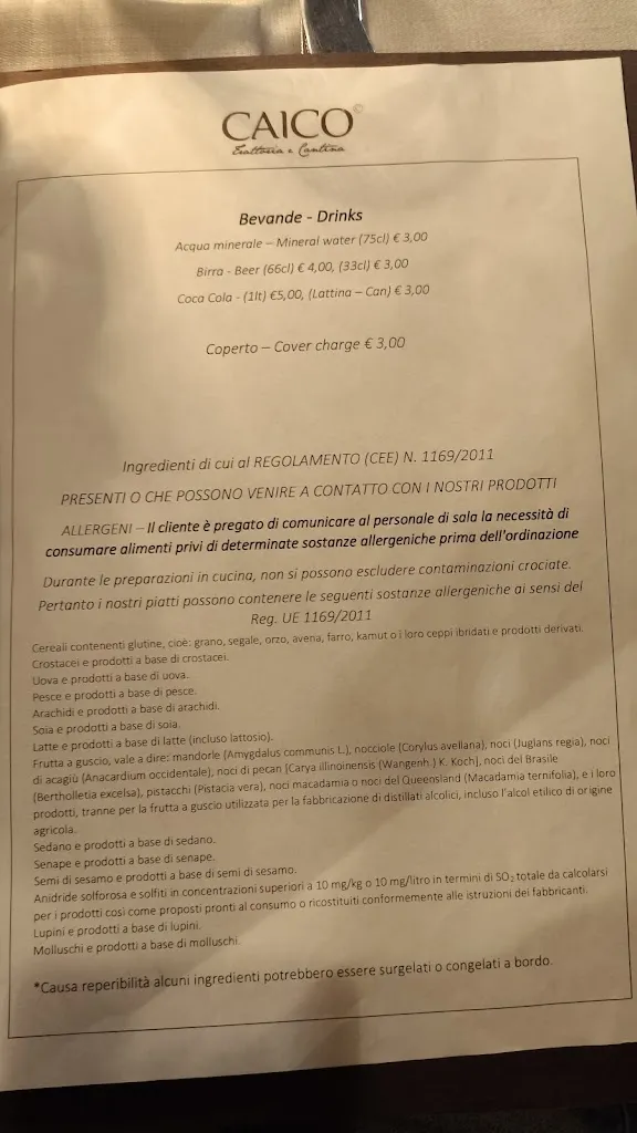 Menu_Caico Trattoria & Cantina_Agrigento_image_1