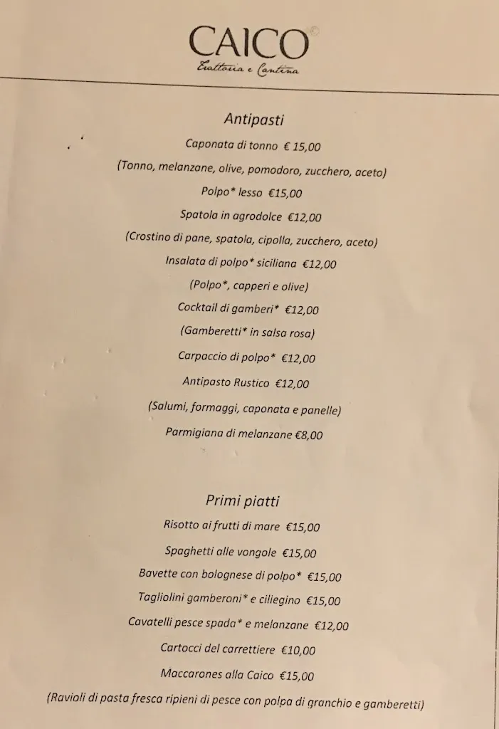 Menu_Caico Trattoria & Cantina_Agrigento_image_4