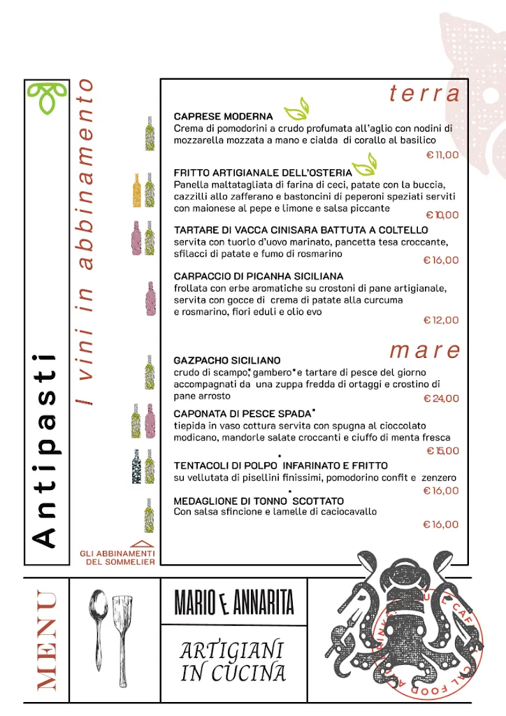 Menu_Tatarì Osteria Moderna_Alcamo_immagine_2