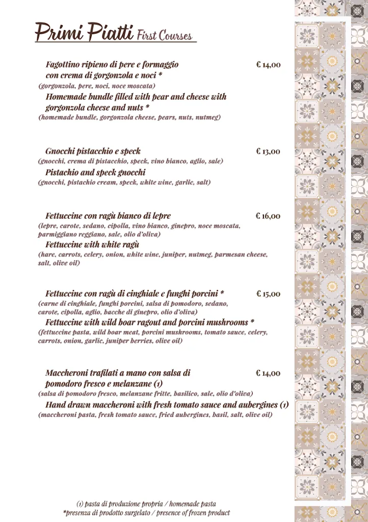 Menu_La Bisaccia Ristorante Cucina Rurale_Alcamo_image_3
