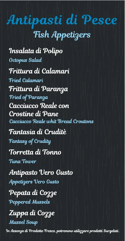 Menu_Trattoria Vero Gusto_Alcamo_image_2