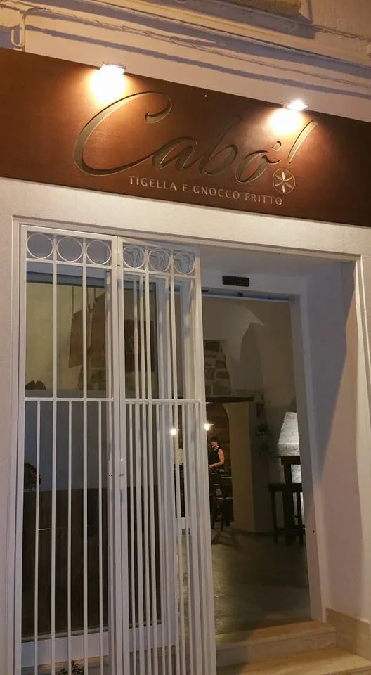 Cabò - Tigelleria restaurant in Gioia del Colle