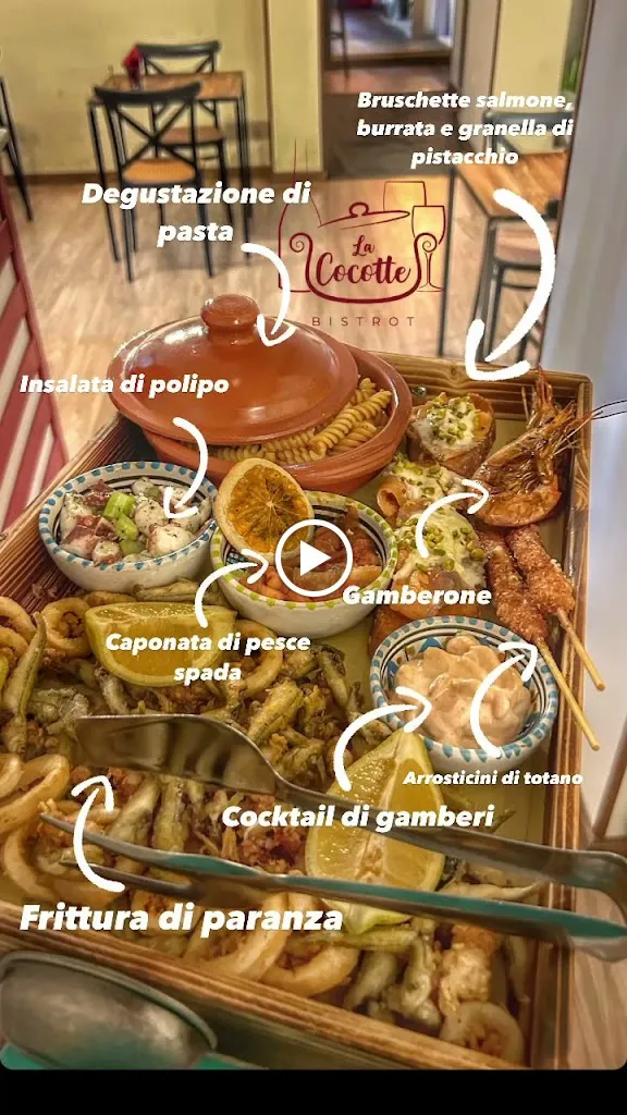 Menu_La cocotte Bistrot_Alcamo_image_1