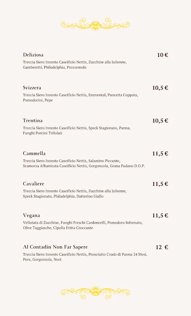 Menu_Al Castello Pizzeria Birreria_Gioia del Colle_immagine_1