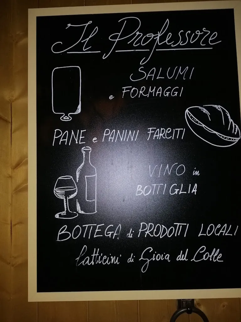 Menu_Il Professore_Gioia del Colle_image_1
