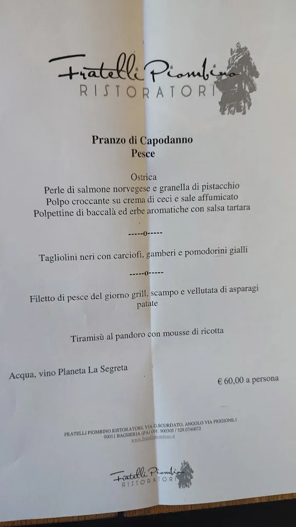 Menu_Fratelli Piombino Restaurateur_Altavilla Milicia_image_1