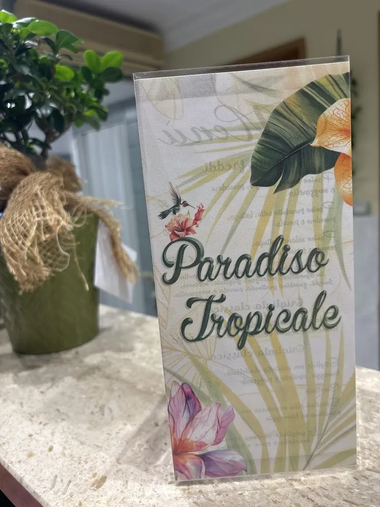 Paradiso Tropicale restaurant in Barrafranca