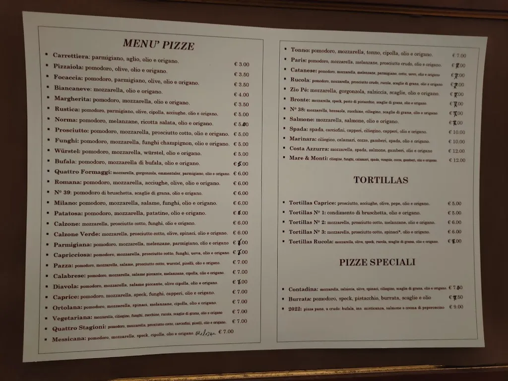 Menu_Ristorante Pizzeria Caprice Di Giuseppe Finestra_Barrafranca_image_2