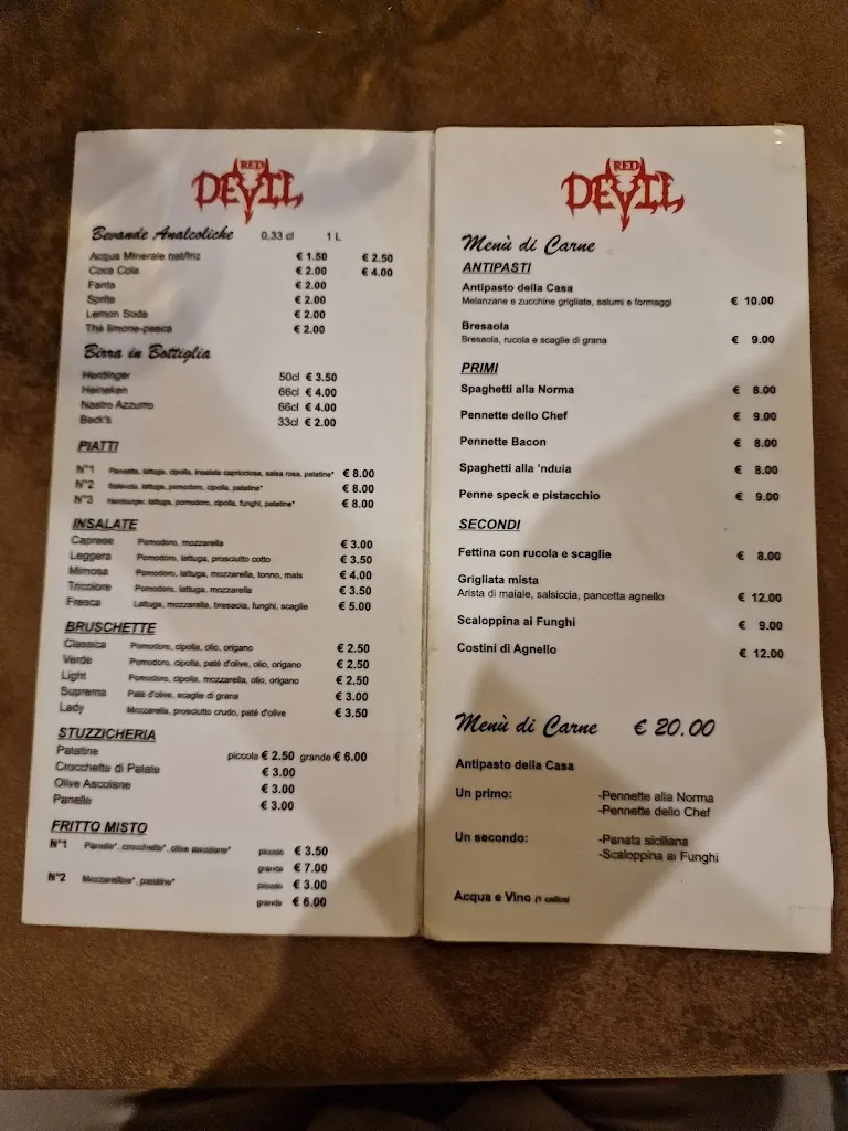Menü_PIZZERIA RED DEVIL_Barrafranca_Bild_1