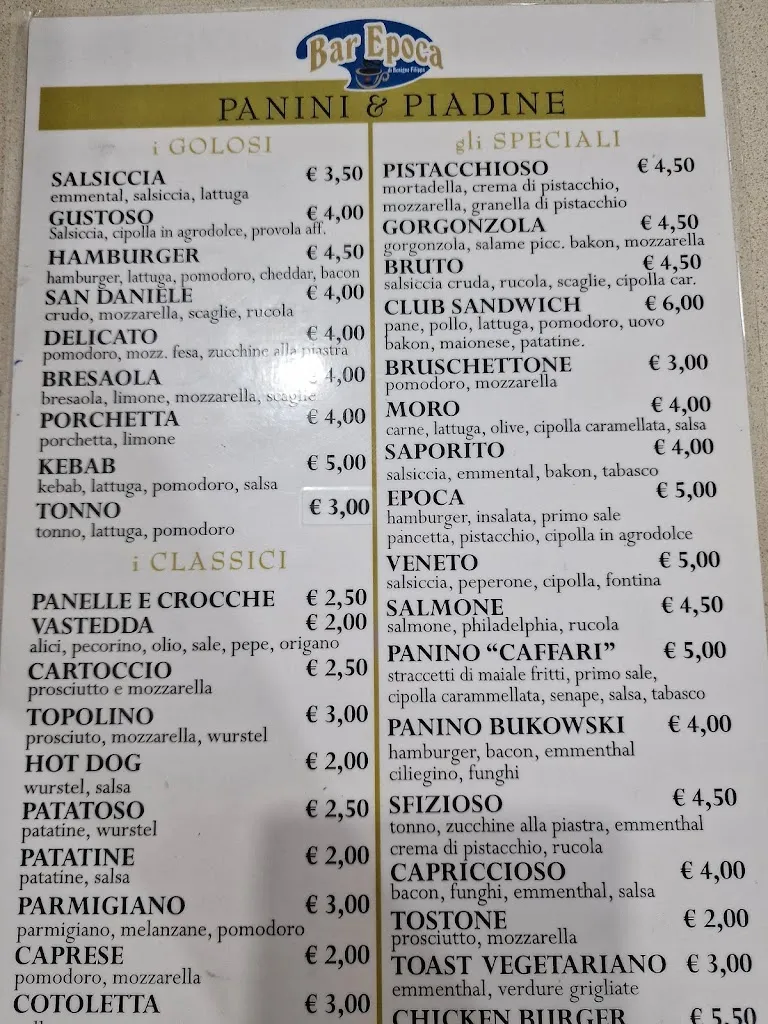 Menu_Bar Epoca di Benigno Filippa_Belmonte Mezzagno_image_1