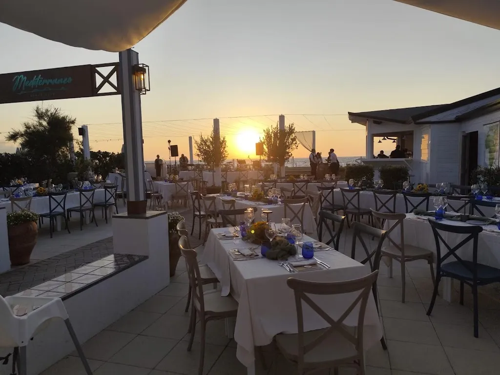 Mediterraneo Beach Club restaurant in Barcellona Pozzo di Gotto
