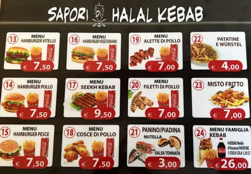 Menu_Sapori di Halal Kebab di Kanteh_Barcellona Pozzo di Gotto_image_1