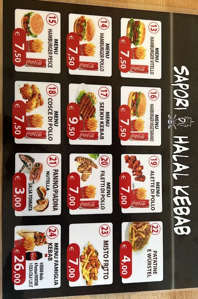 Menu_Sapori di Halal Kebab di Kanteh_Barcellona Pozzo di Gotto_image_3
