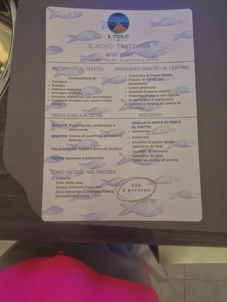 Menu_IL Molo Trattoria_Barcellona Pozzo di Gotto_immagine_1