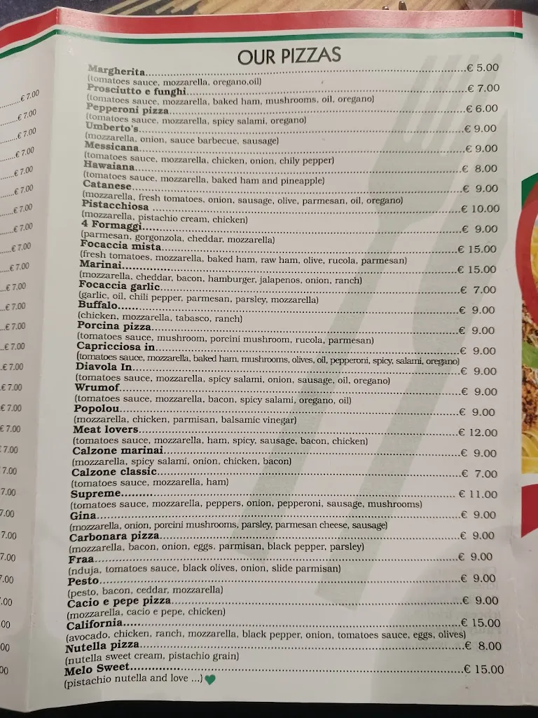 Menu_Umberto's_Belpasso_image_1