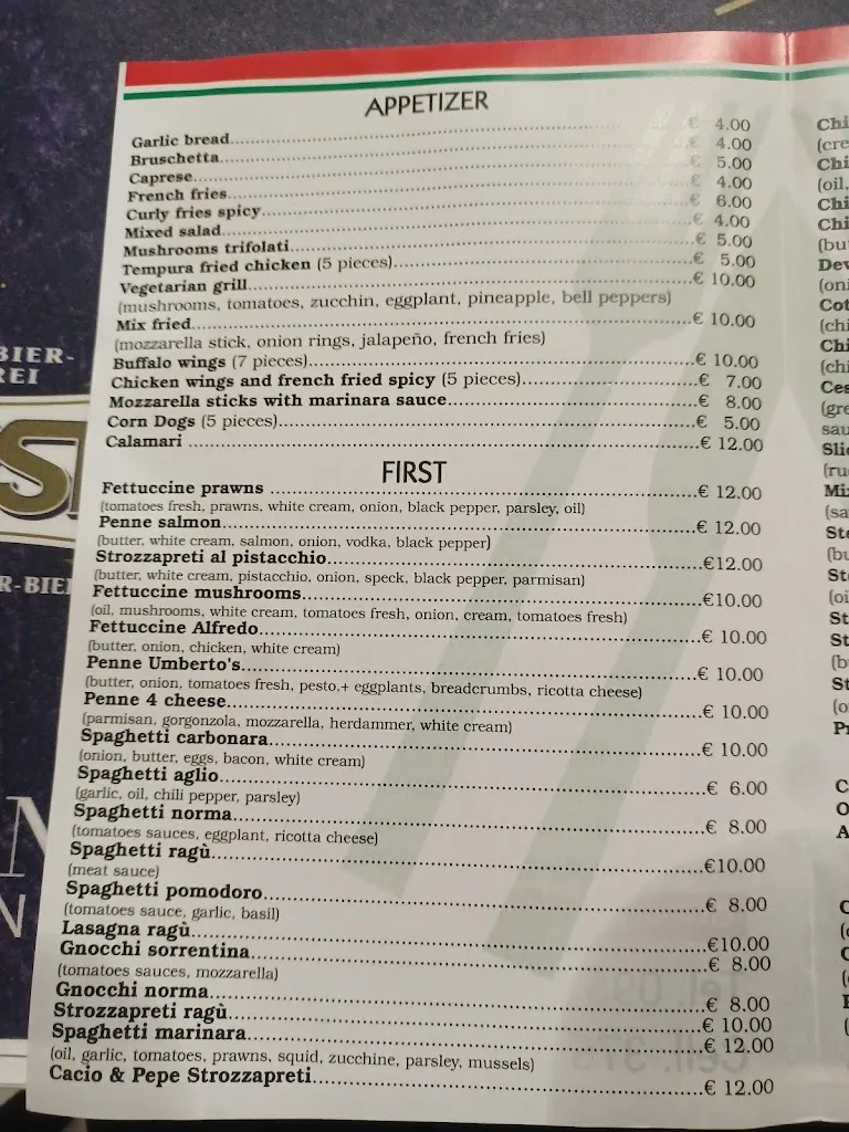 Menu_Umberto's_Belpasso_image_4