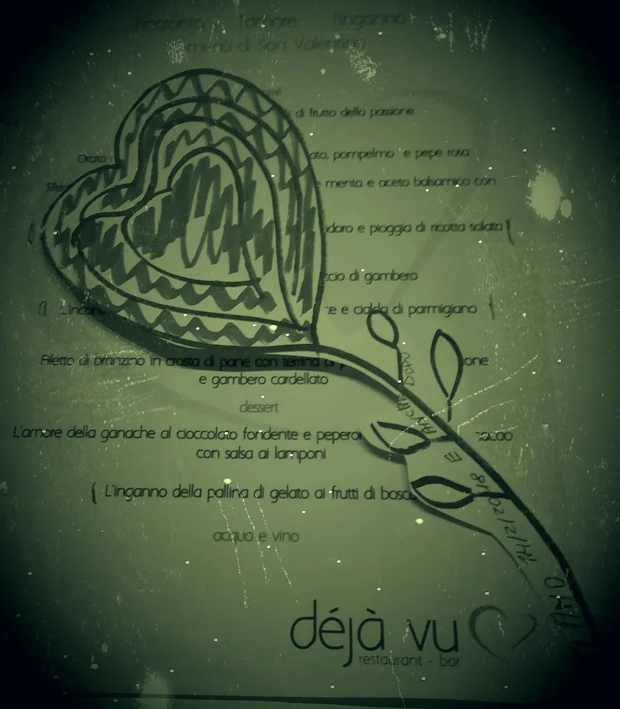 Menu_Déjà vu Restaurant Avola_Avola_image_1