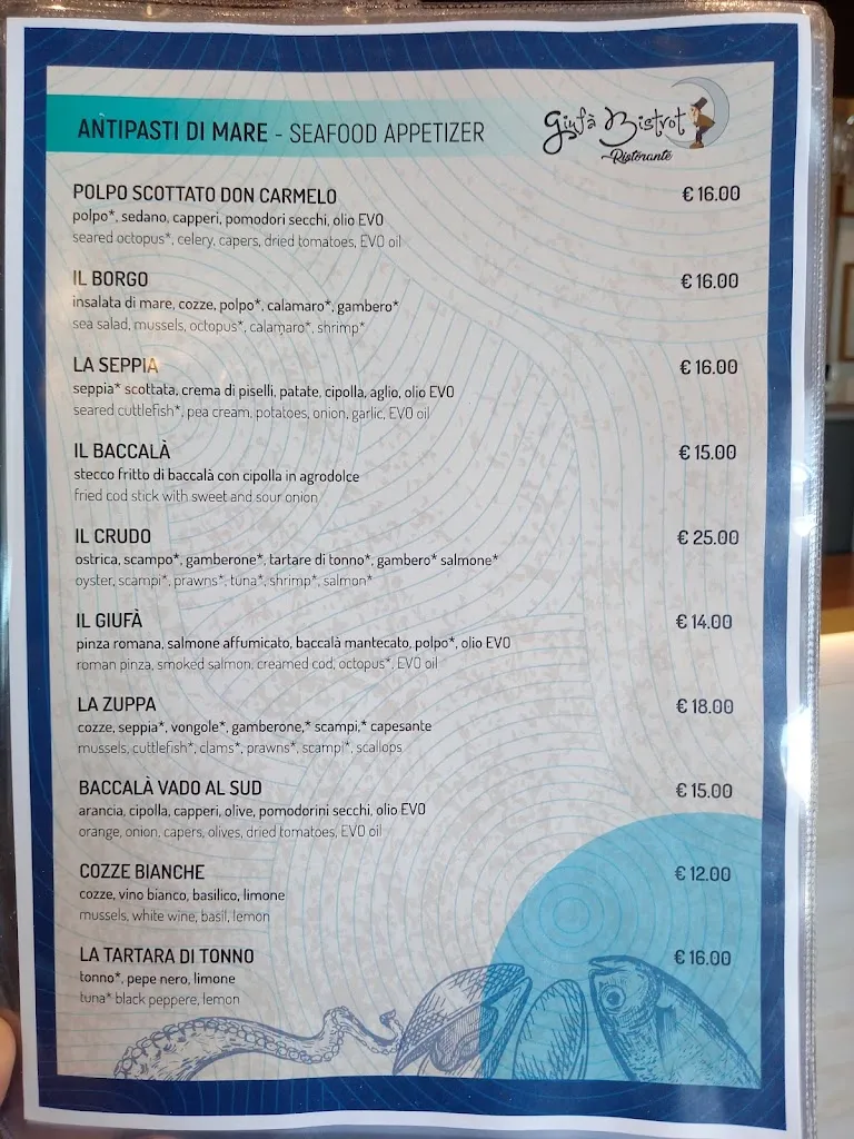 Menu_Giufà Bistrot Ristorante Lounge Bar_Avola_immagine_1