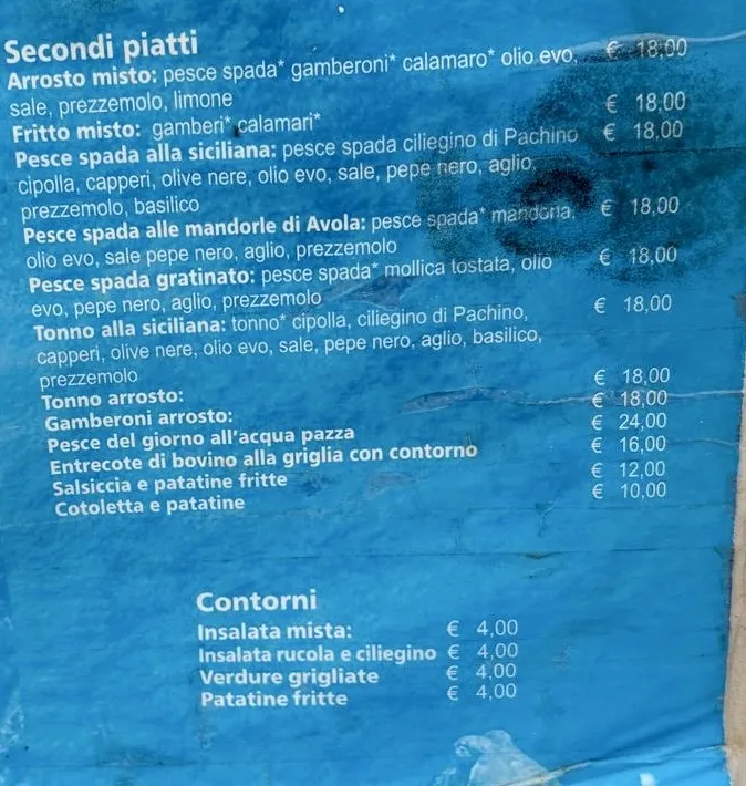Menu_La Taverna Del Pescatore_Avola_image_2