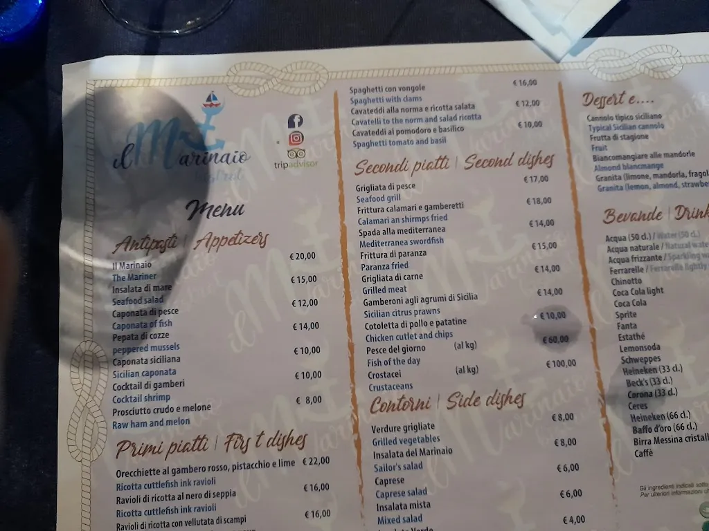 Menu_Il marinaio bistrot_Avola_image_3