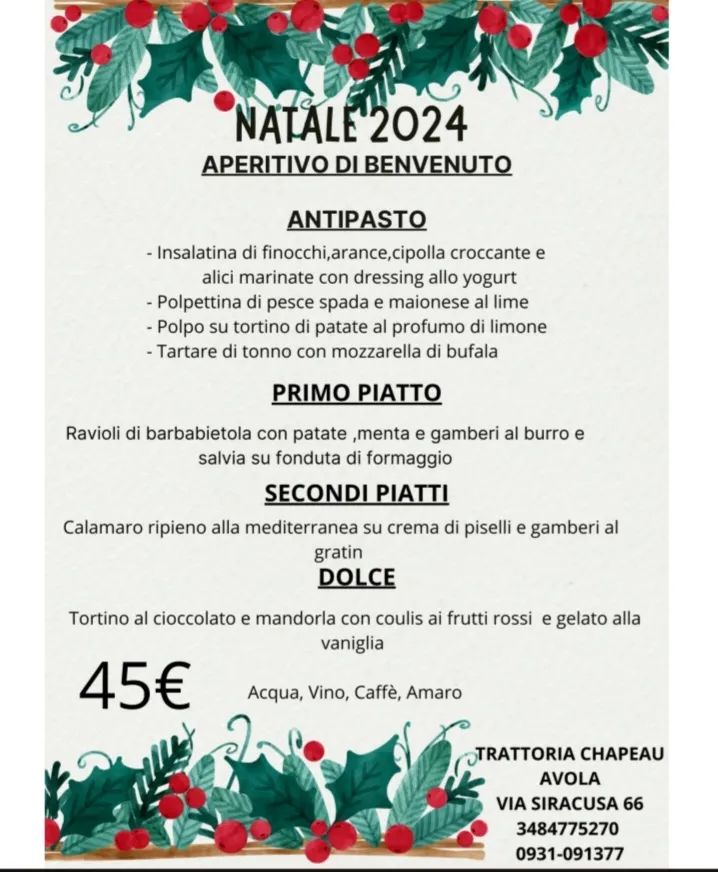Menu_Trattoria Chapeau_Avola_immagine_2
