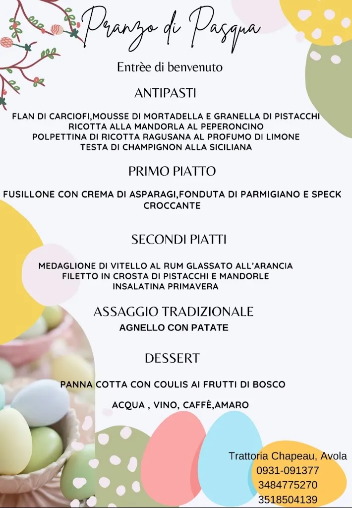 Menu_Trattoria Chapeau_Avola_immagine_3