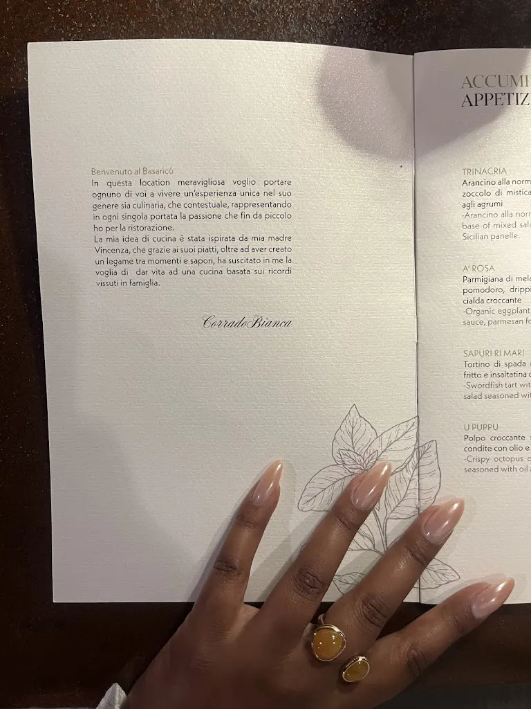 Menu_Basaricò Sicilian Food_Avola_image_3