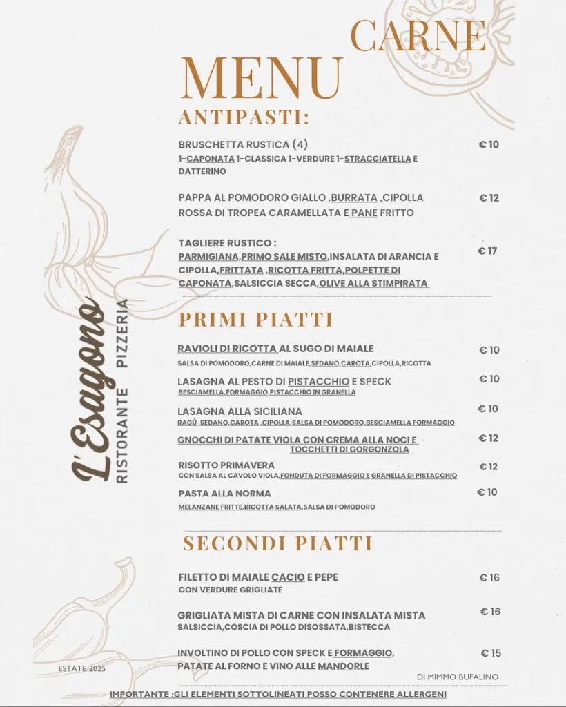 Menu_L' ESAGONO RISTORANTE PIZZERIA_Avola_image_3