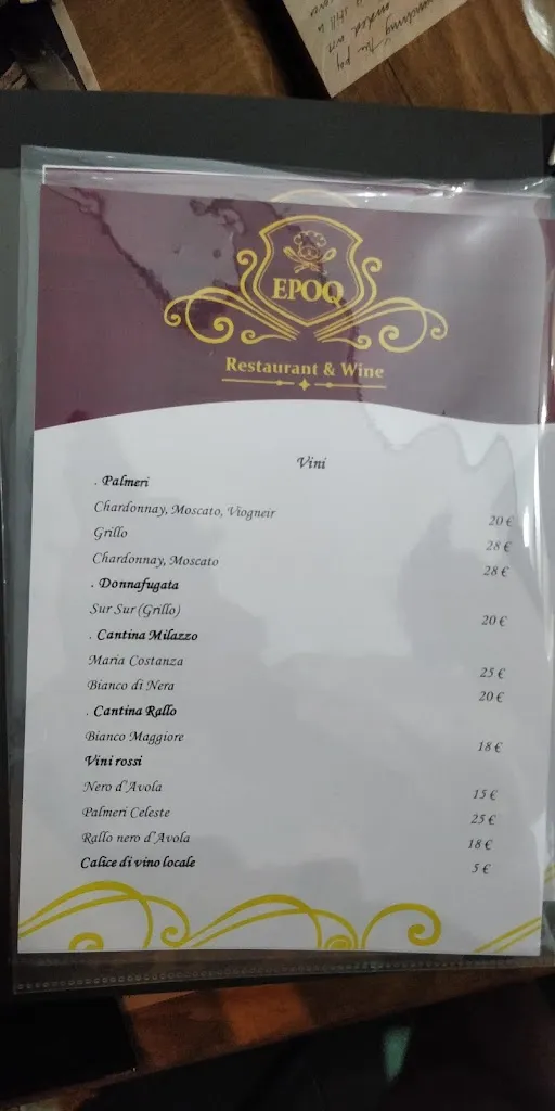 Menu_Epoq Restaurant & Wine_Avola_image_2