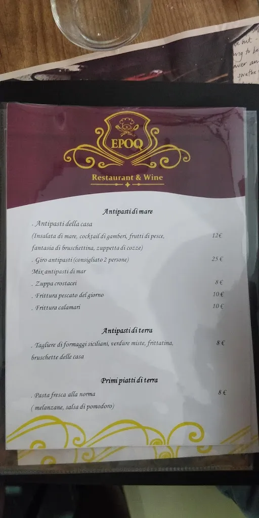 Menu_Epoq Restaurant & Wine_Avola_image_4