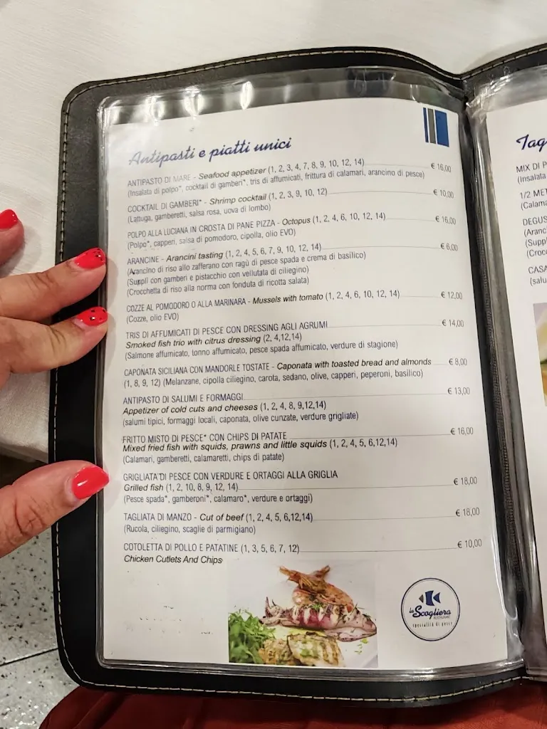 Menu_La Scogliera_Avola_image_4