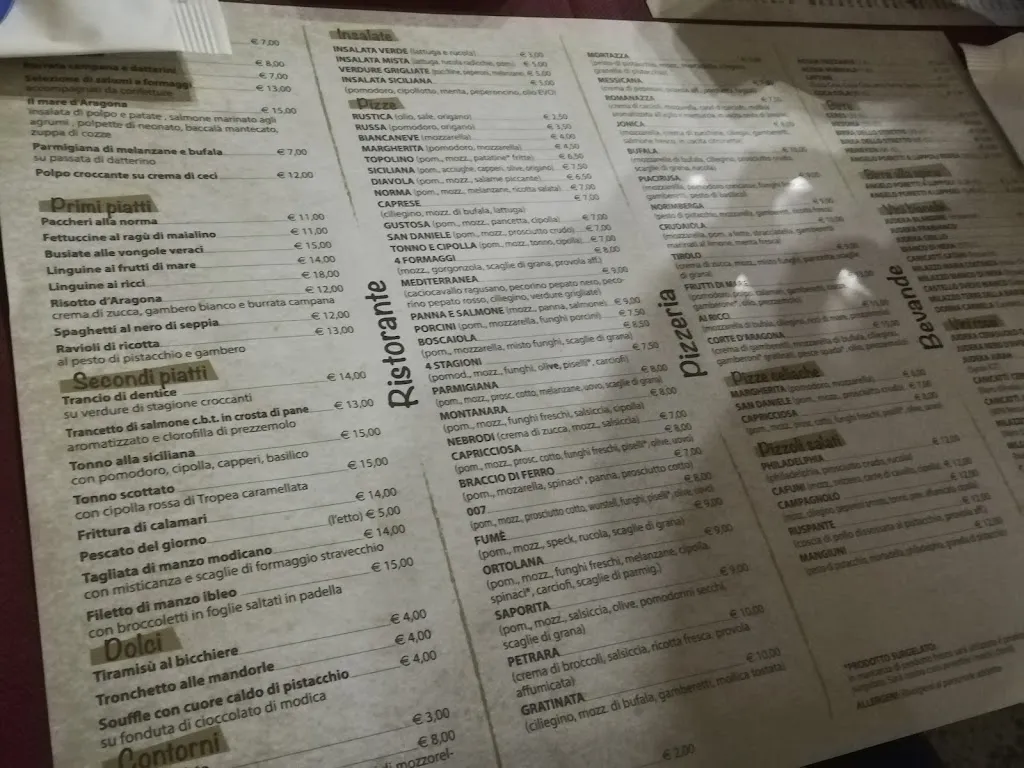 Menu_La Corte D' Aragona_Avola_image_4