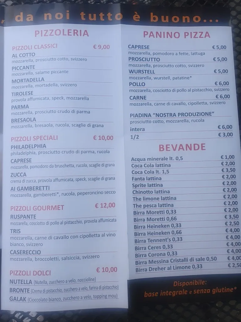 Menu_Rosticceria Pizzeria Pizzoleria La Fenice di Ignogna - Avola_Avola_image_3
