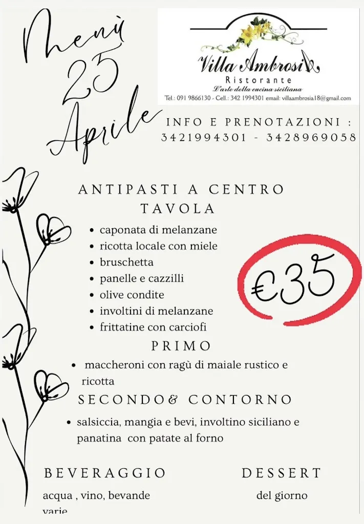 Menu_Villa Ambrosia Restaurant_Borgetto_image_1
