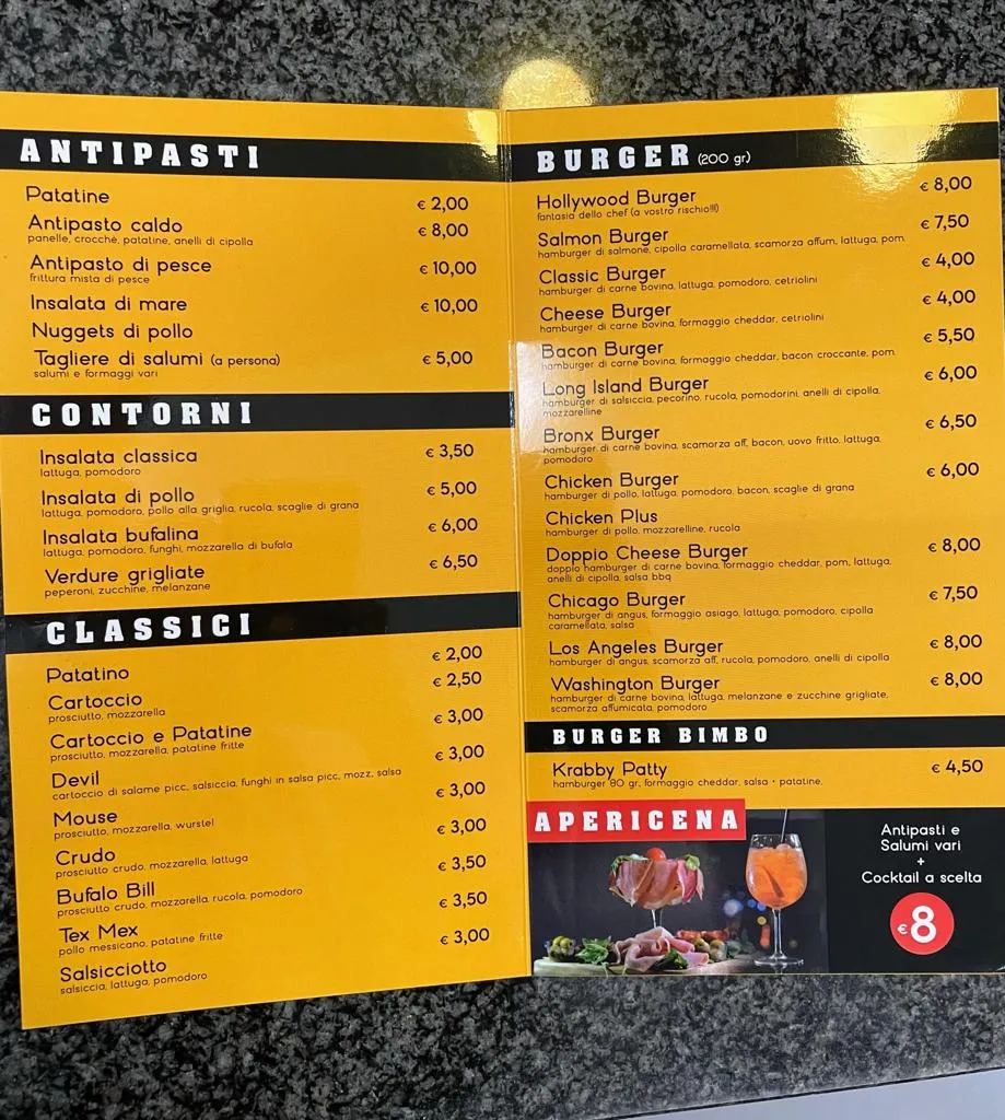 Menu_Cangialosi's Hollywood FOOD_Borgetto_image_1