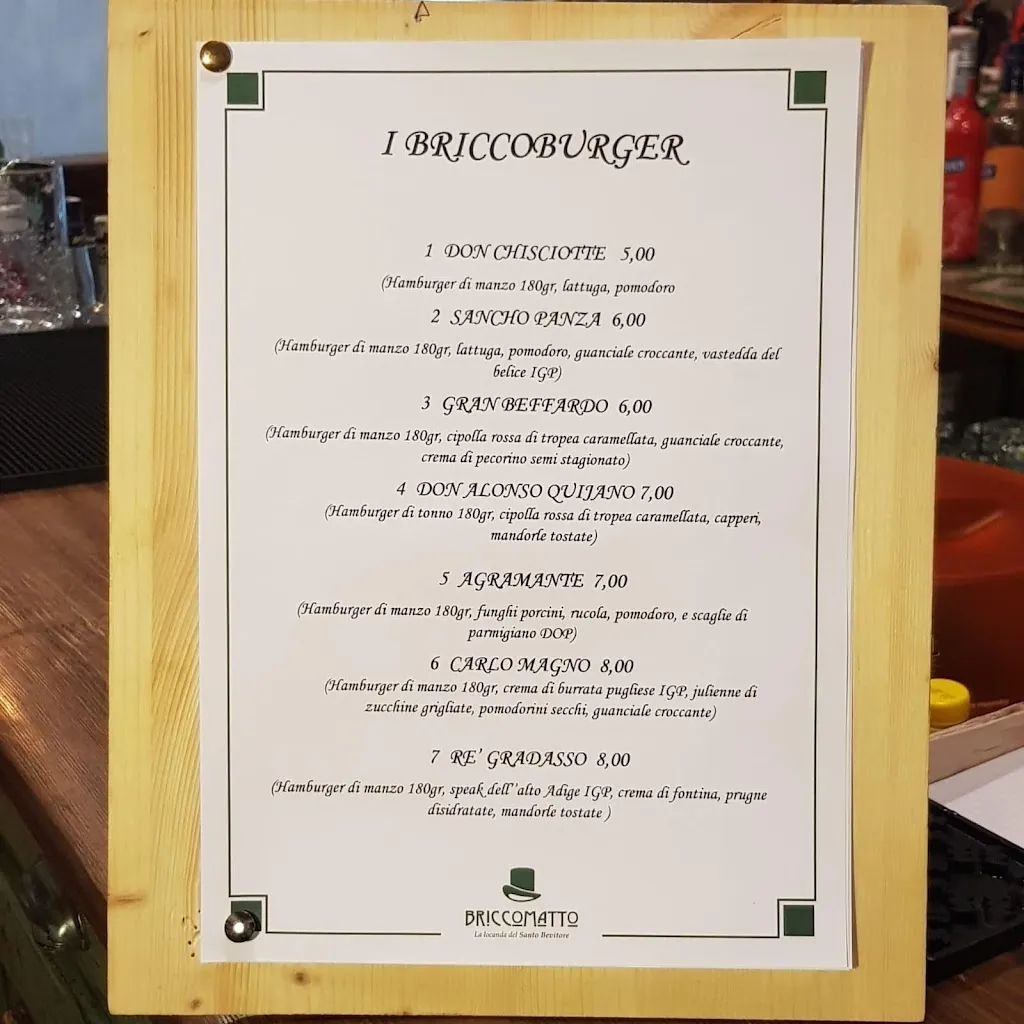 Menu_Briccomatto La Locanda del Santo Bevitore_Borgetto_image_1