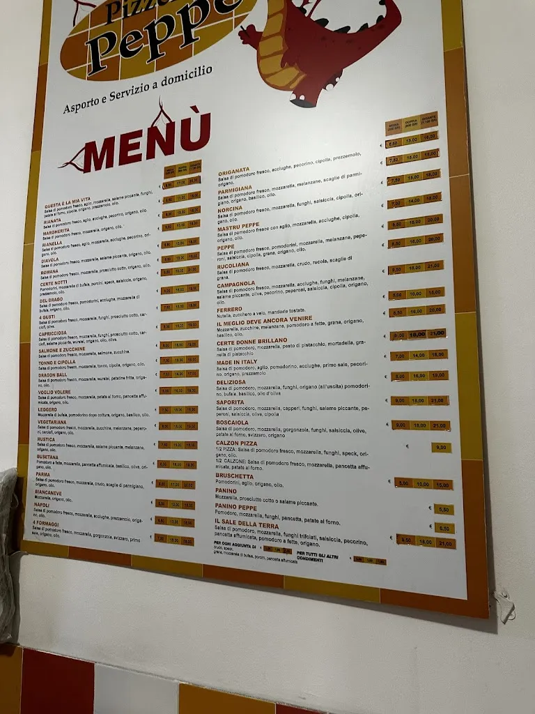 Menu_Pizzeria Peppe Drago_Buseto Palizzolo_image_1