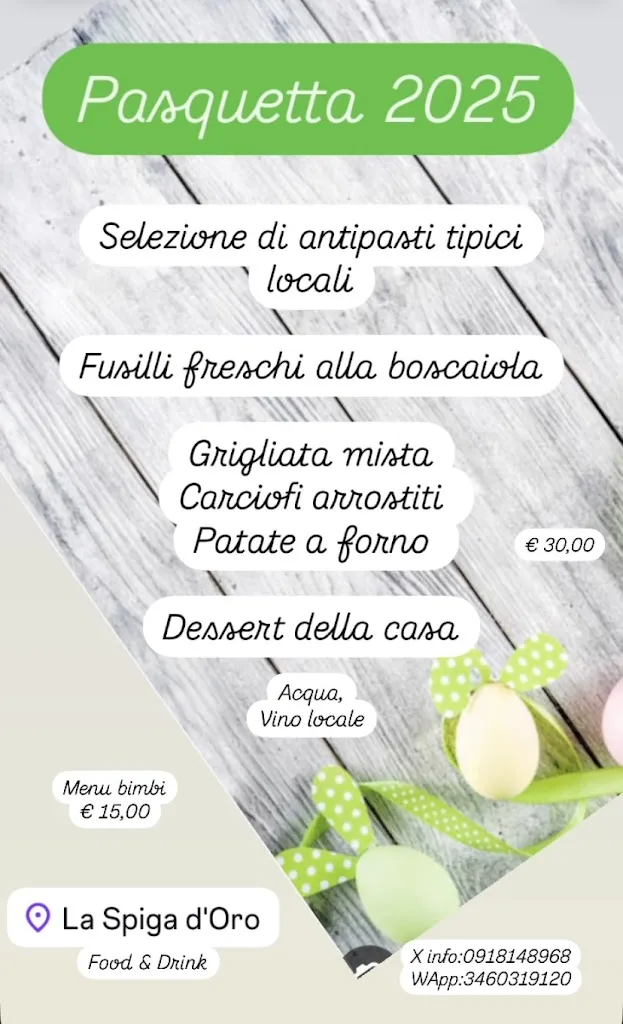 Menu_La Spiga D'Oro Food & Drink_Caccamo_image_2