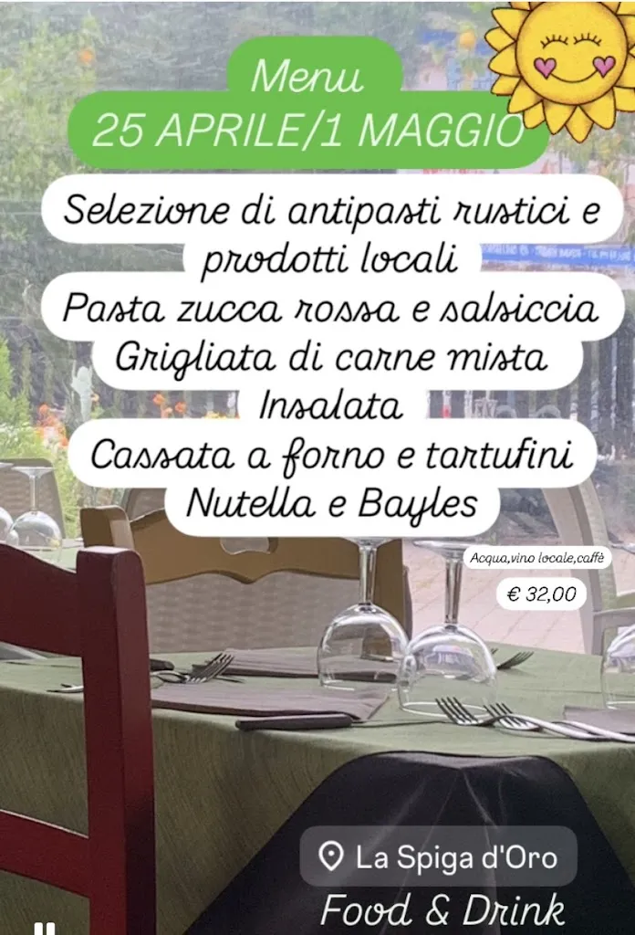 Menu_La Spiga D'Oro Food & Drink_Caccamo_image_3